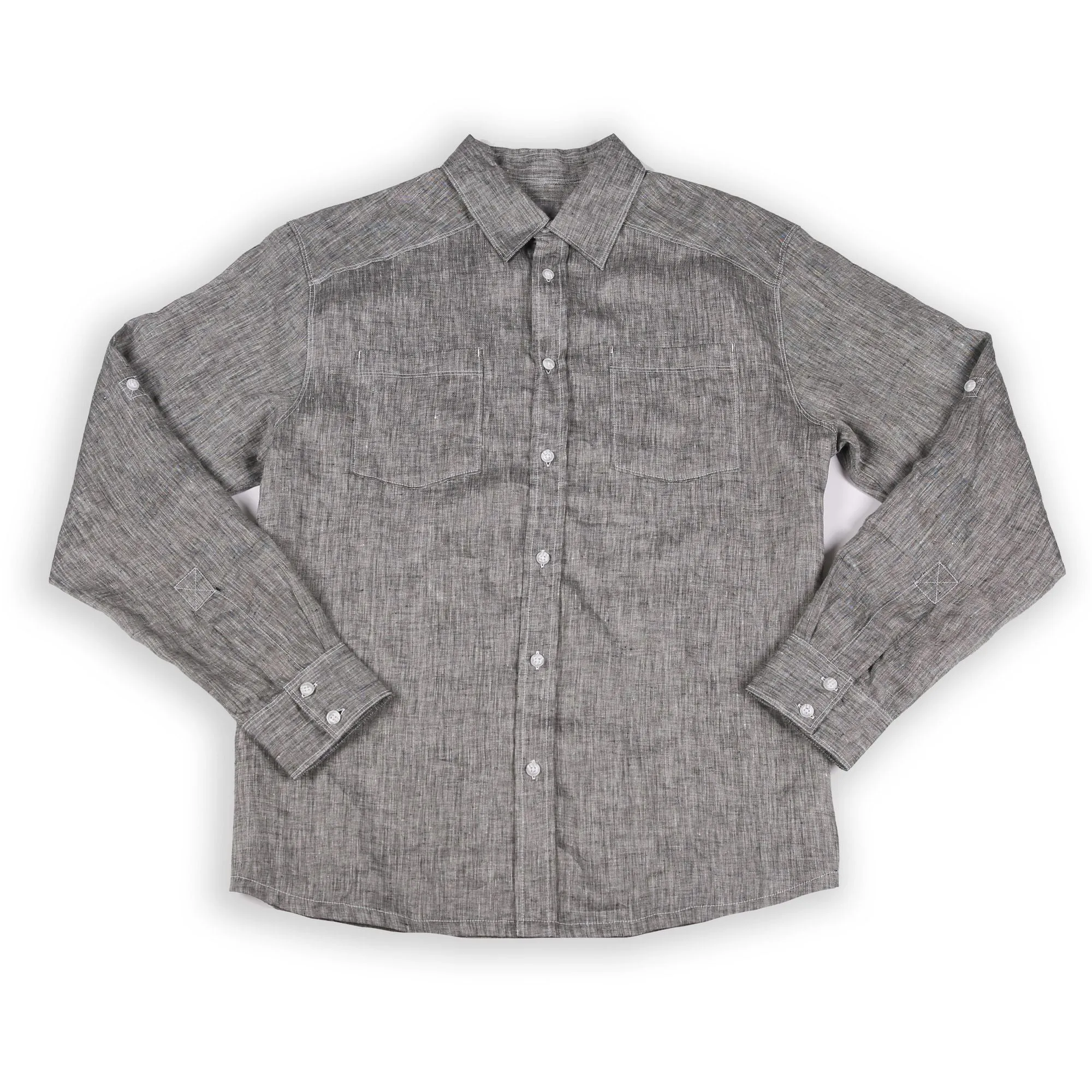 Napali | Men's Long Sleeve Linen Shirt