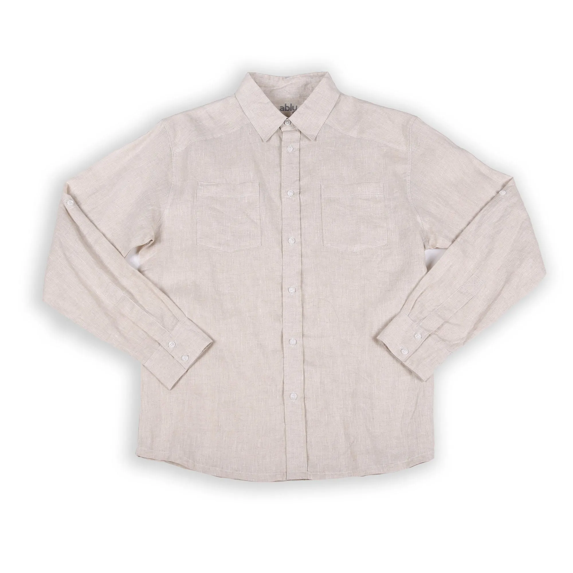 Napali | Men's Long Sleeve Linen Shirt