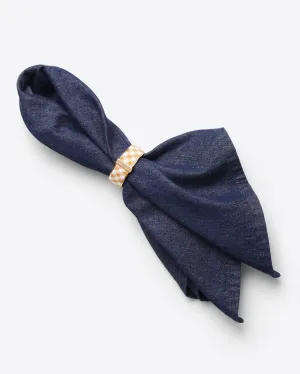 Napkin Rings in Gingham (Set of 4)