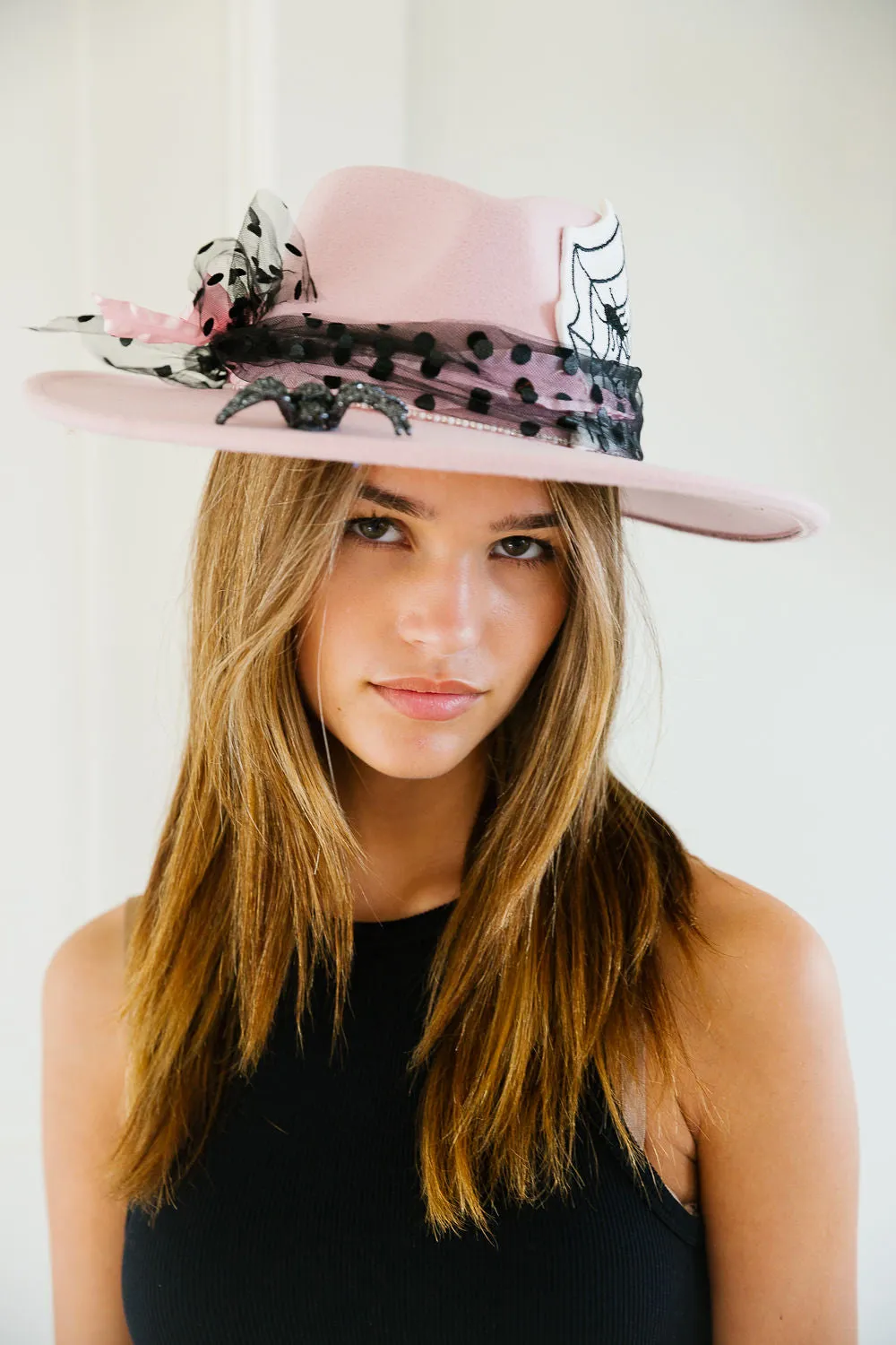 NIGHT CRAWLERS PINK RANCHER HAT