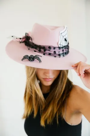 NIGHT CRAWLERS PINK RANCHER HAT