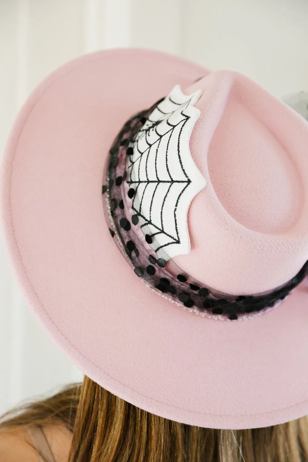 NIGHT CRAWLERS PINK RANCHER HAT