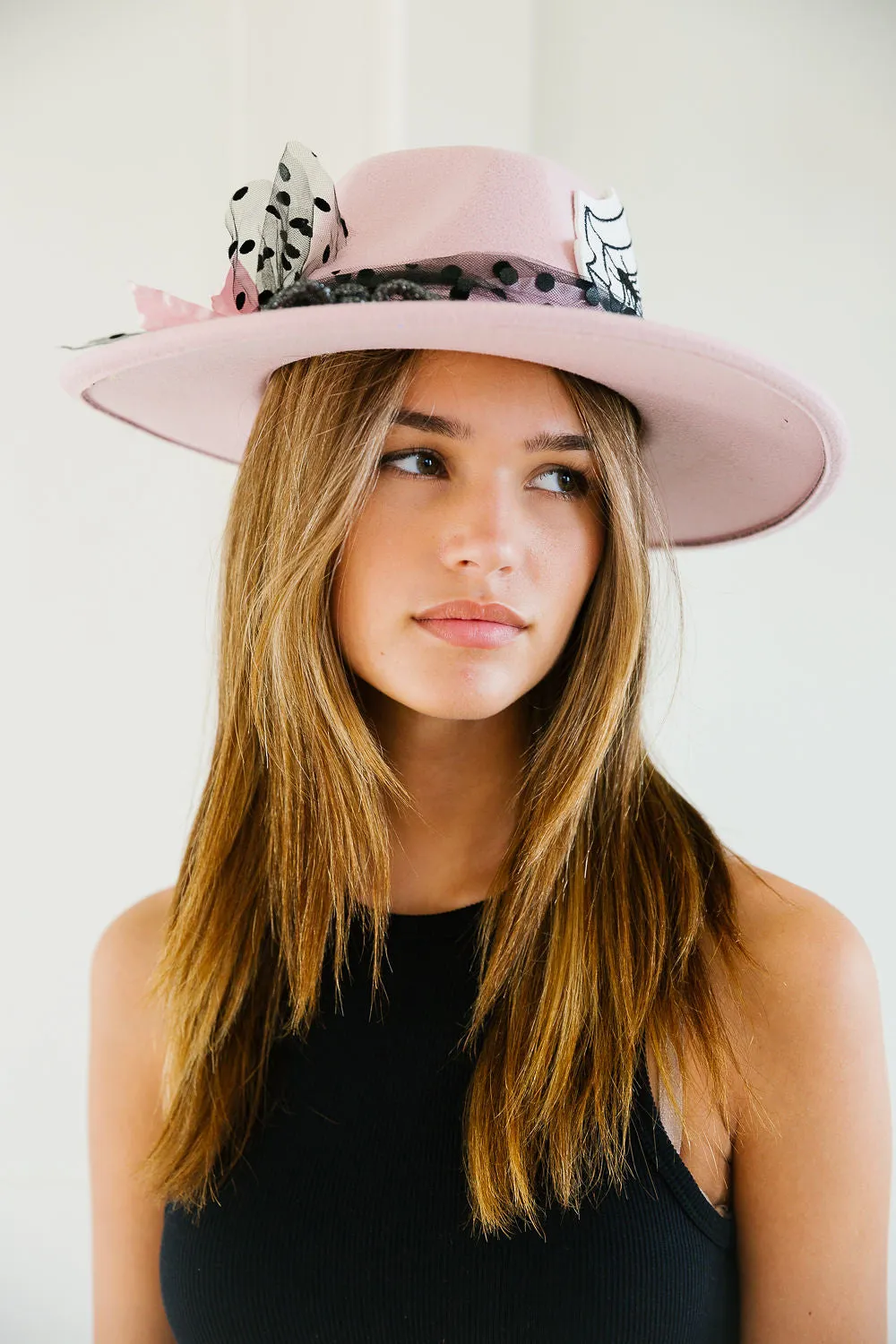 NIGHT CRAWLERS PINK RANCHER HAT
