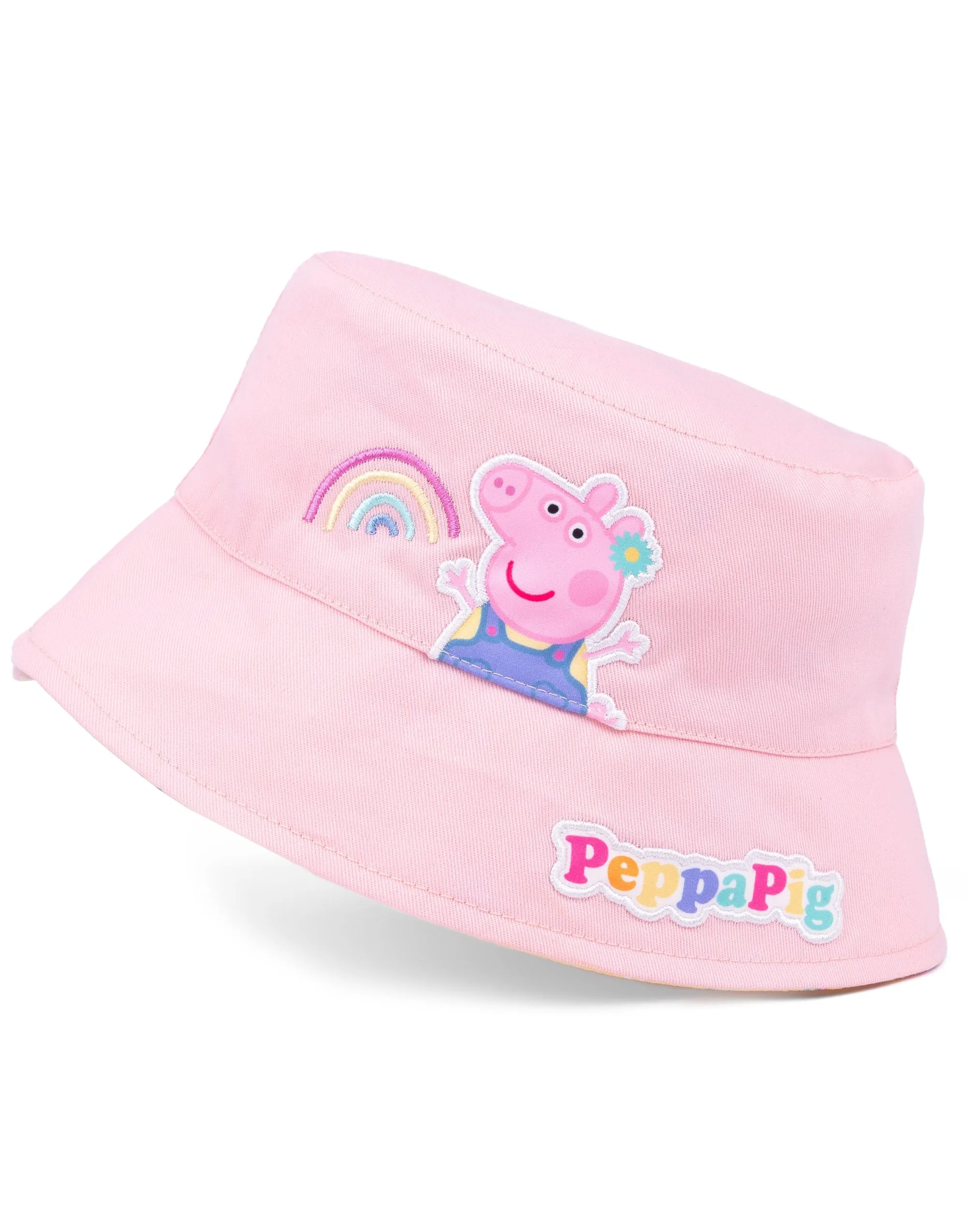 Peppa Pig Girls Reversible Bucket Sun Hat