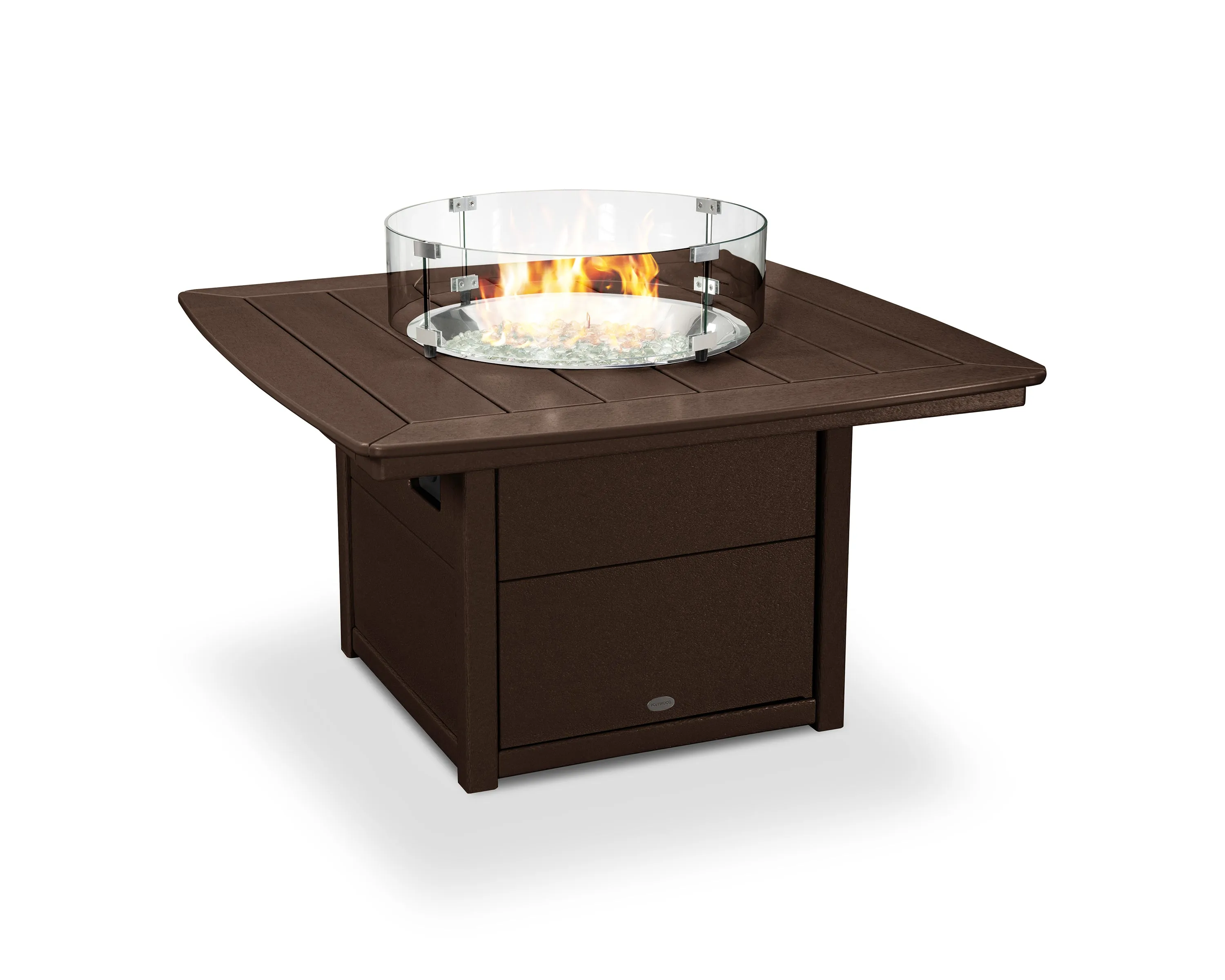 POLYWOOD® Nautical 42" Fire Pit Table