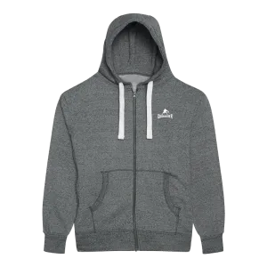 Premium heather full zip hoodie