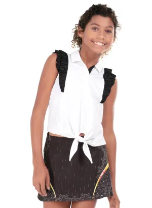 Preppy Tie Polo