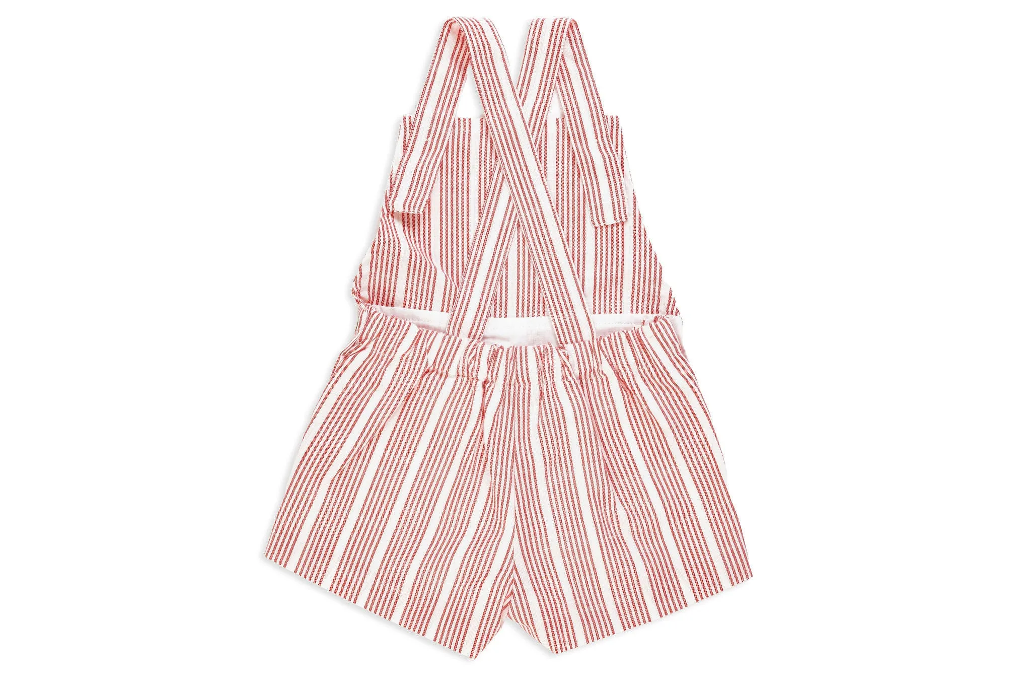 Red Stripes Shortalls