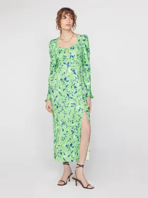 Rhonda Green Vine Print Dress