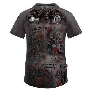 Samurai Mens WW1 Army Rugby Union Commemorative Rugby Shirt