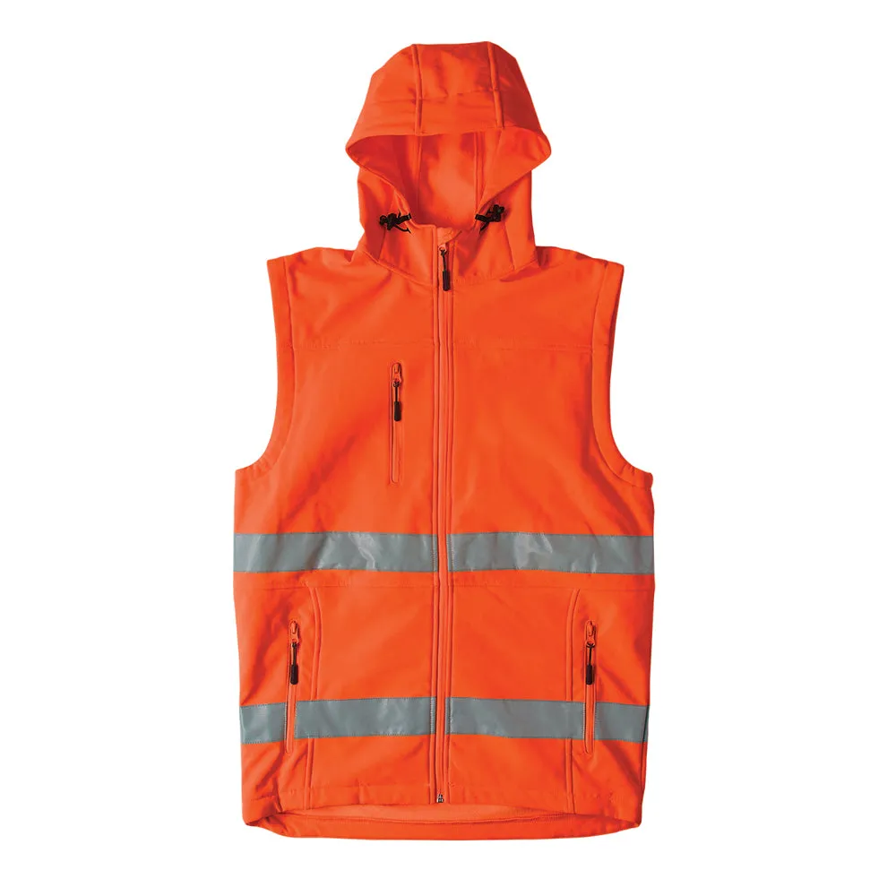 Soft Shell Day/Night Hoodie Vest