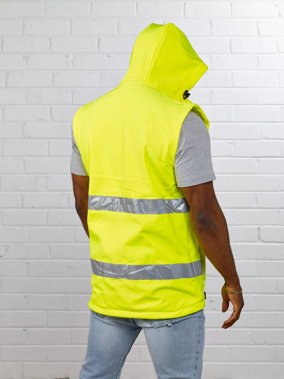 Soft Shell Day/Night Hoodie Vest