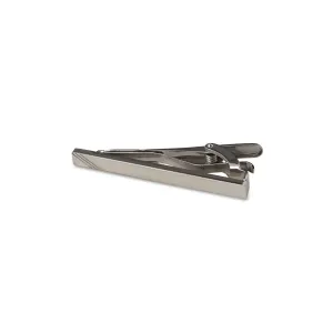 Solid Gun Metal Tie Bar