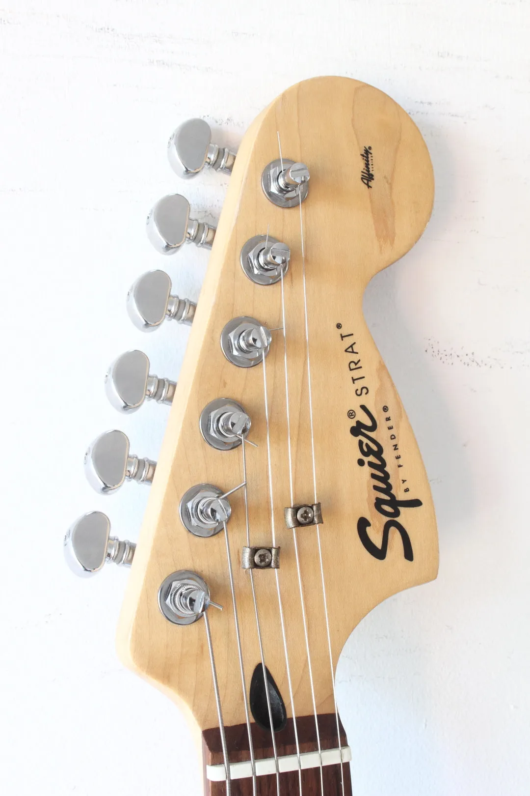 Squier Affinity Series Strat Modded Navy Blue 2011