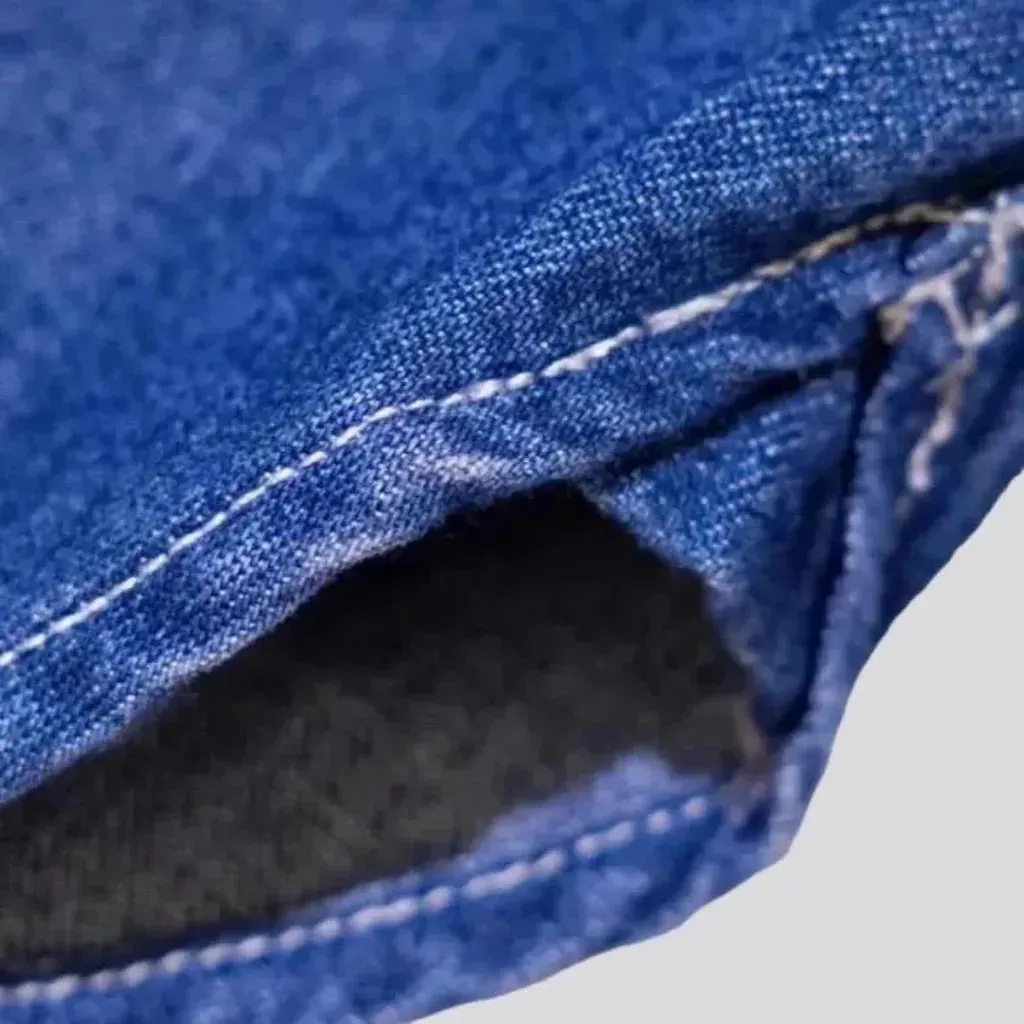 Street men's jean shirt