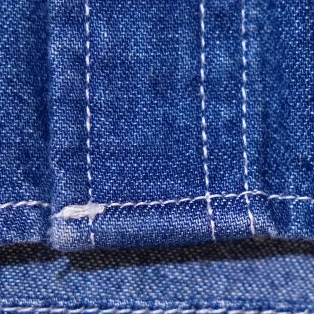 Street men's jean shirt