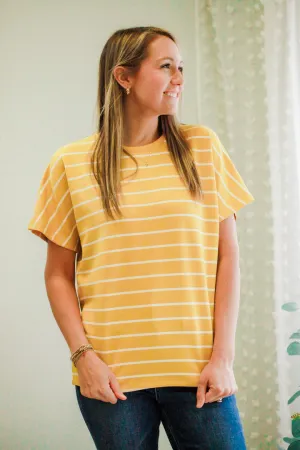 Striped Dolman Tee