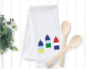 Tea Towel - Coastal Buoys
