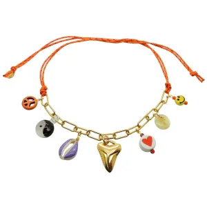 Treasure Island Lucky Charms Nautical Cord Necklace