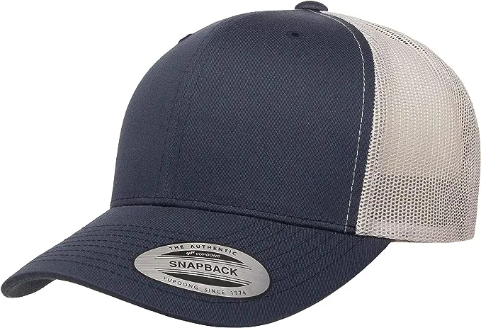 Trophy Husband Leather Patch Trucker Hat