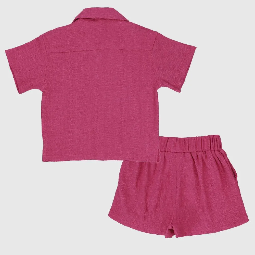Unisex Fuchsia Outfit Set