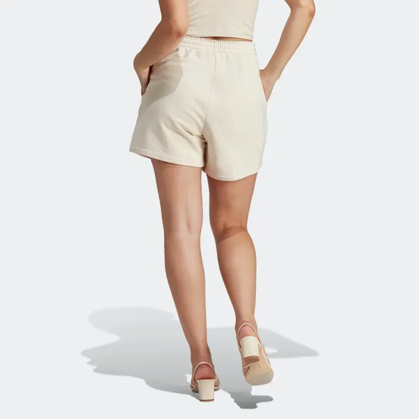 Women's 3-Stripes Slim T Shirt and  Terry Shorts Outfit