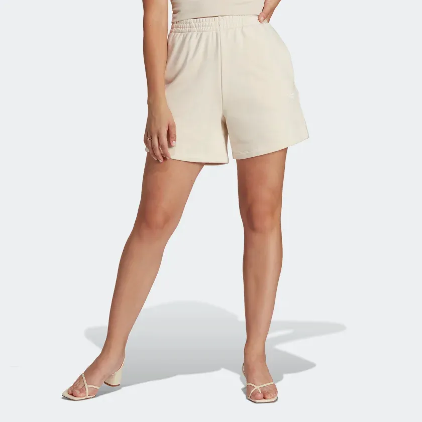 Women's 3-Stripes Slim T Shirt and  Terry Shorts Outfit